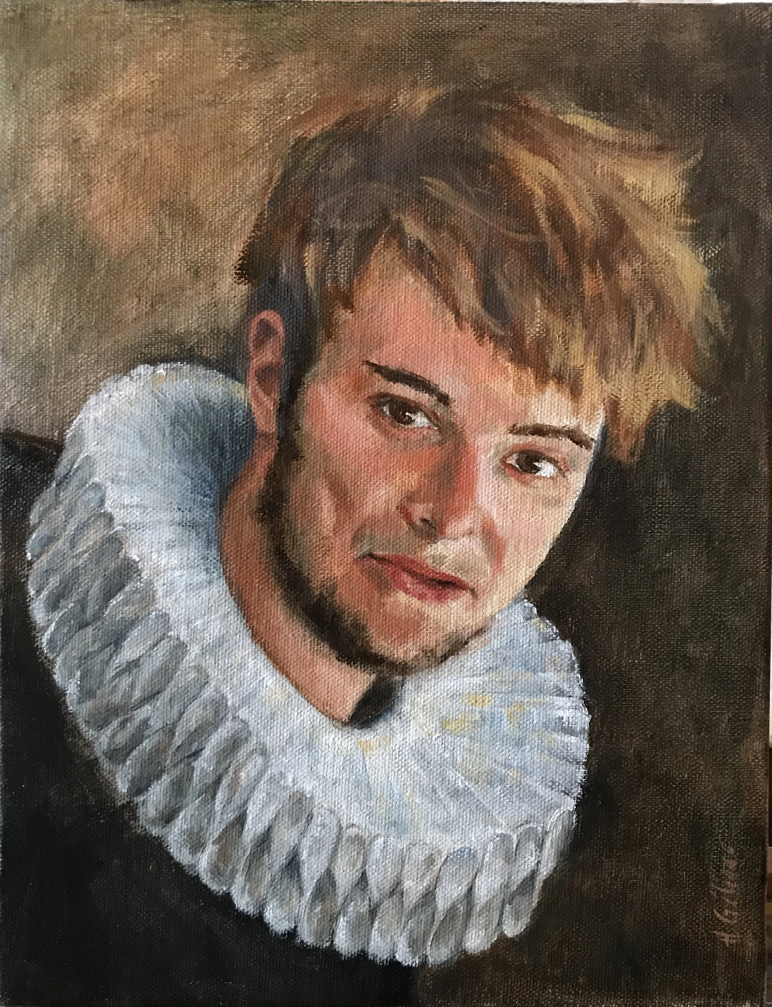   Le Lyonnais , 2020 Oil on canvas, 28x35cm  