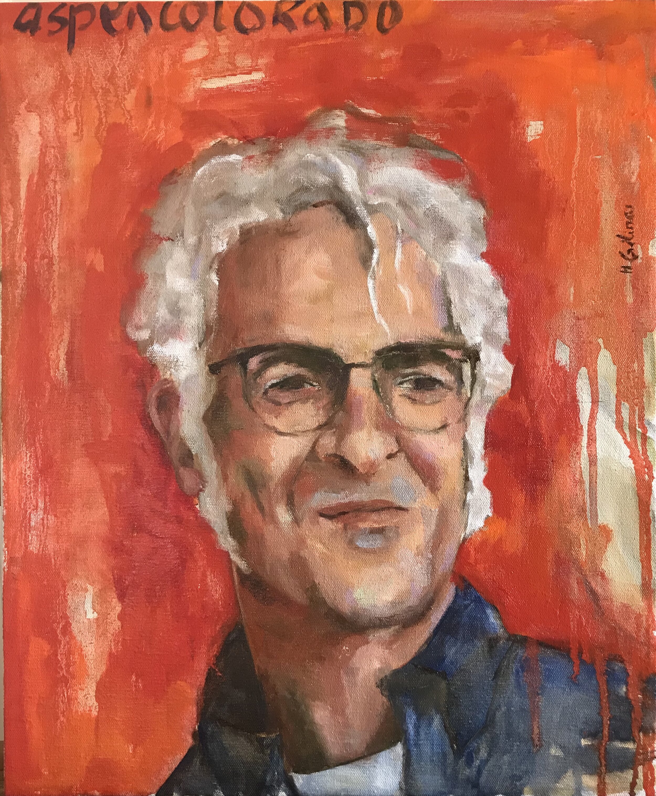  Gallardo, 2021 Oil on canvas, 47x38cm  SOLD  