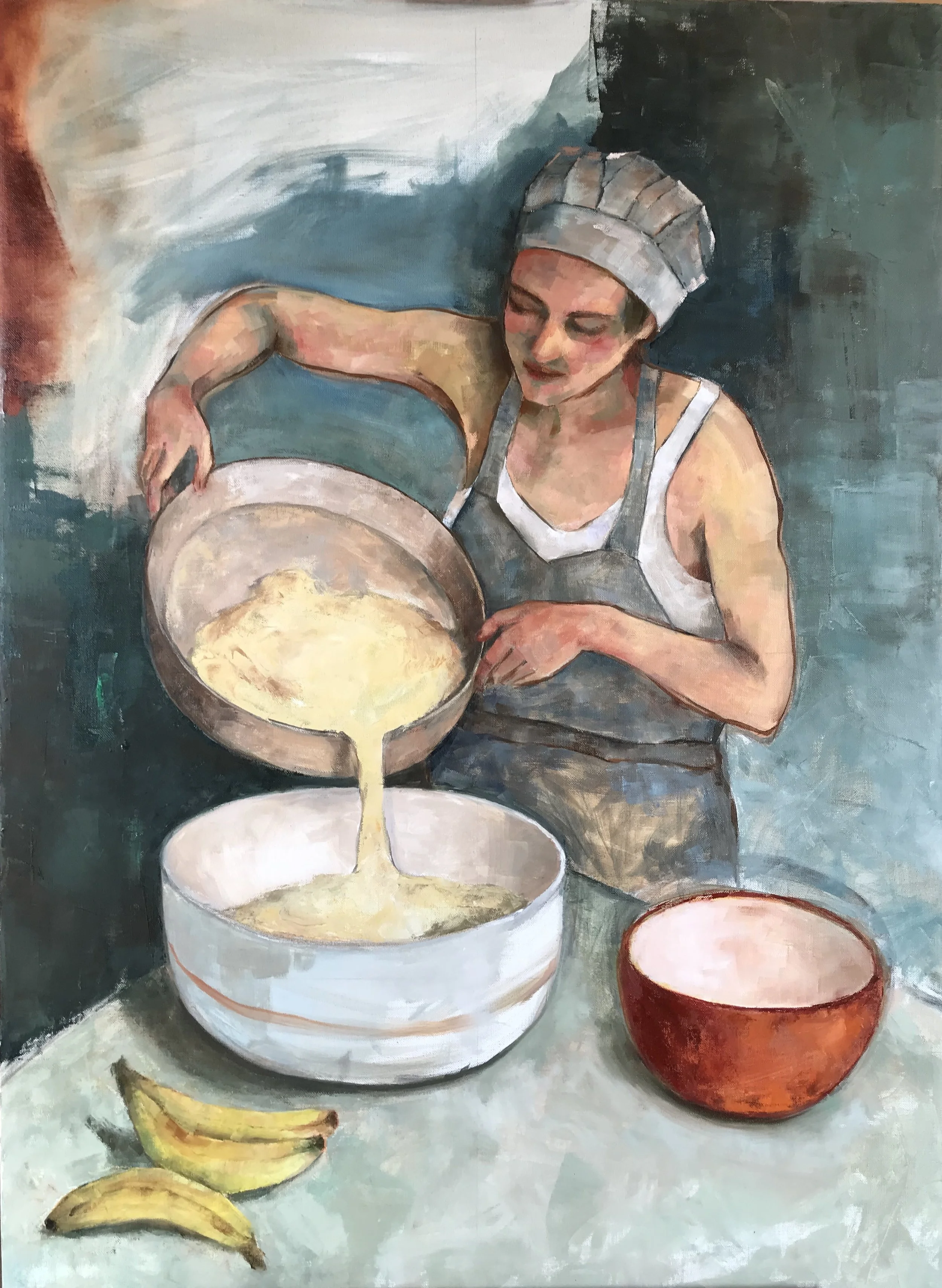   Alquimia III,  2023 Oil on canvas, 100x73cm 