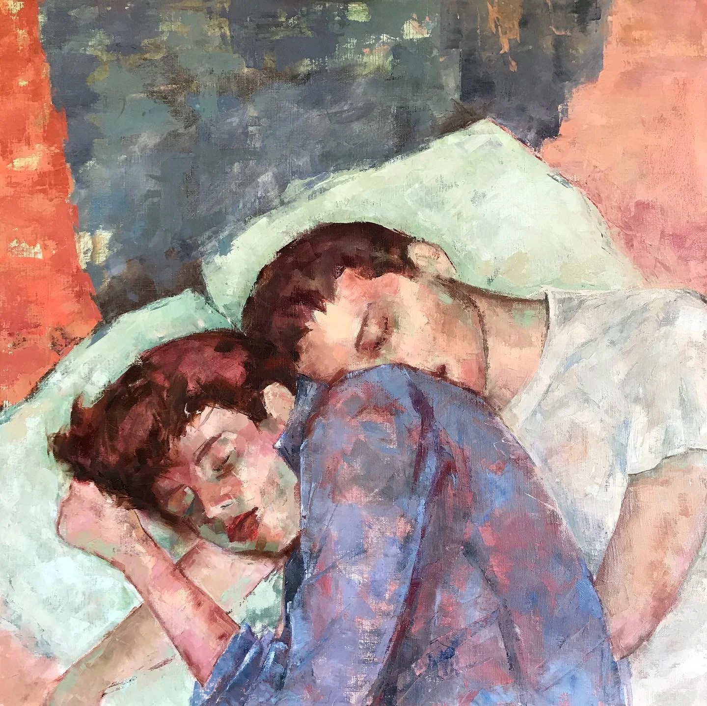   Dream , 2023 Oil on canvas, 80x80cm 