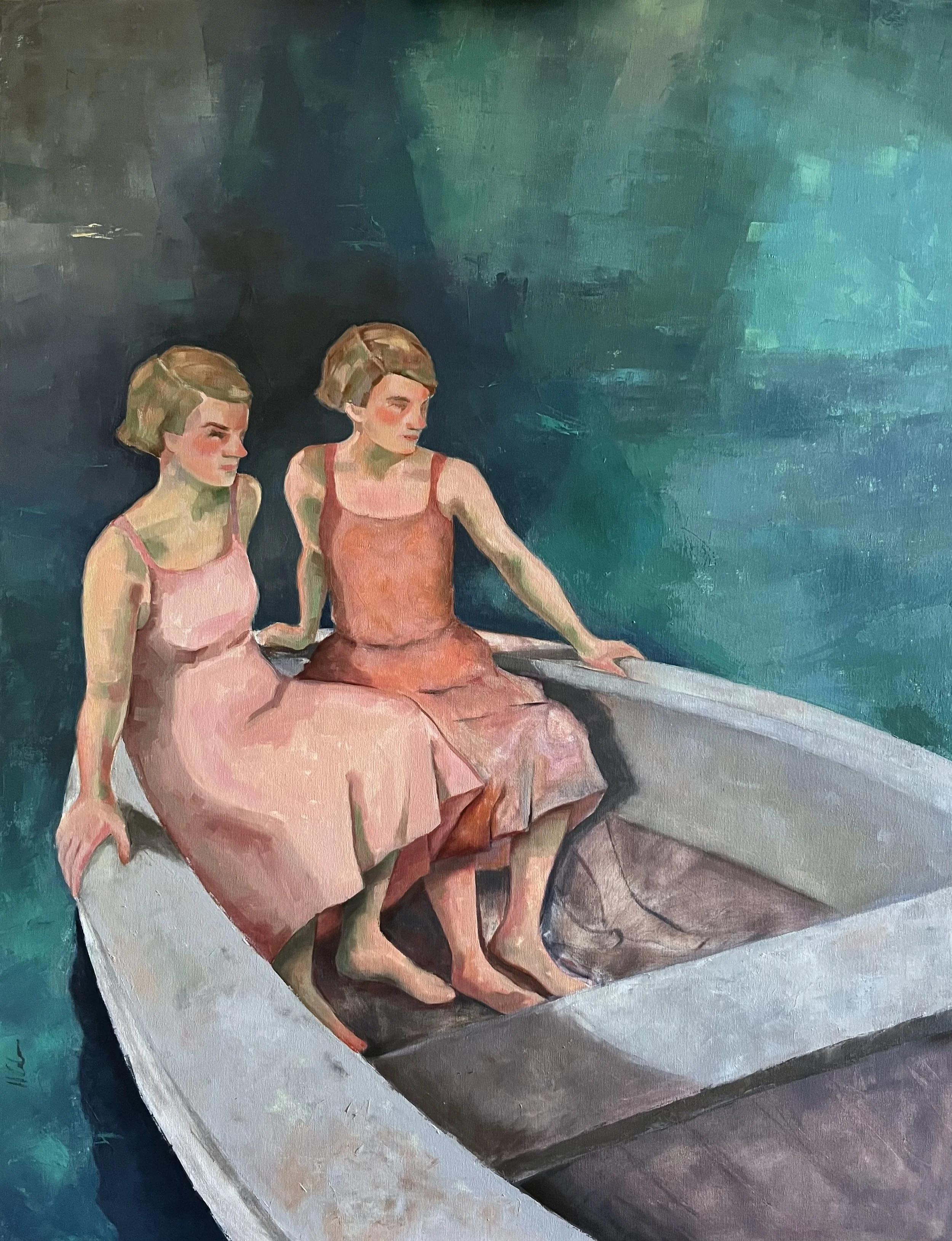   Sueño de una noche de verano , 2025 Oil on canvas, 115×88cm  