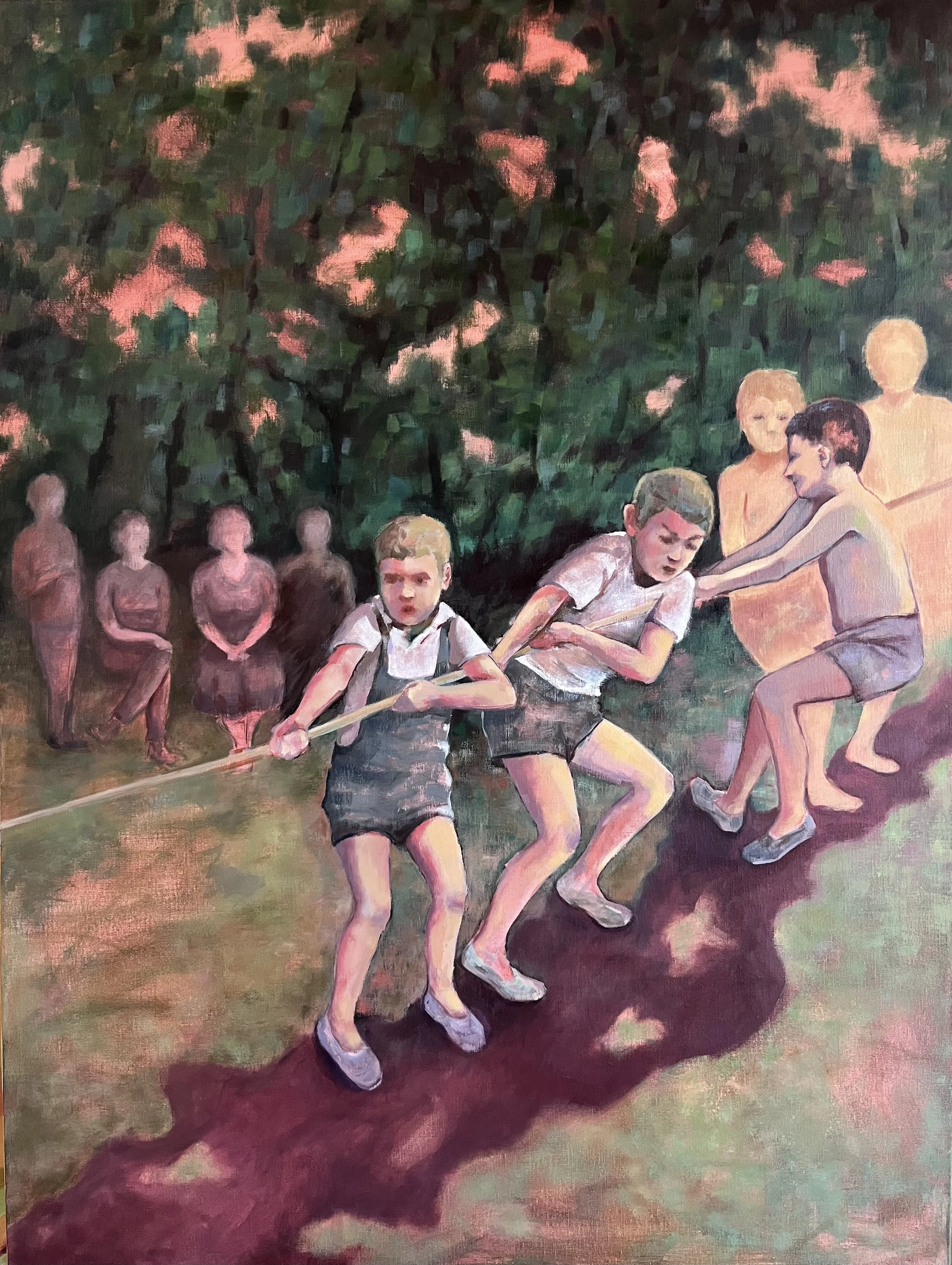  Après-midi d’été, 2026 Oil on canvas, 130×97cm 