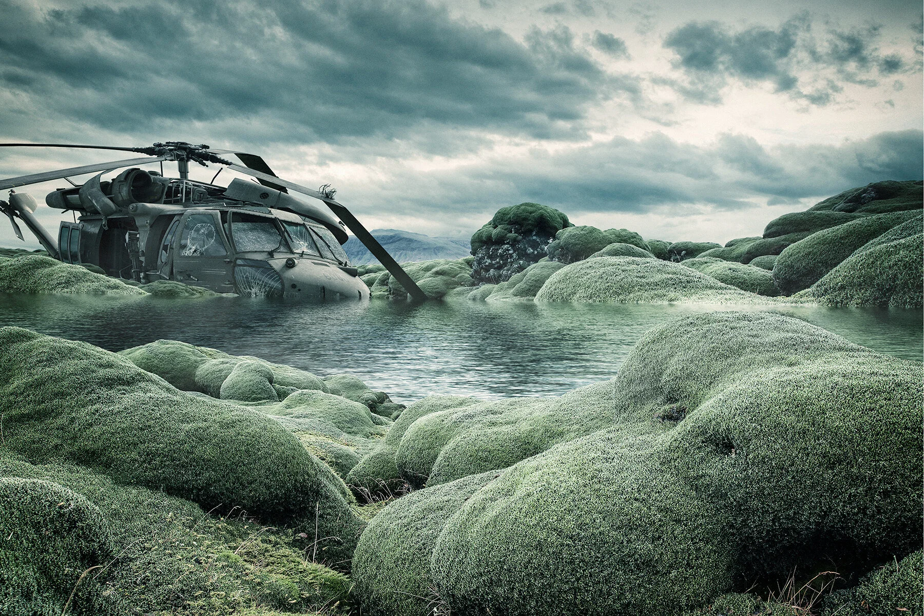 Iceland Helicopter: Lürzers 200 Best Digital Artist Worldwide 2019/2020