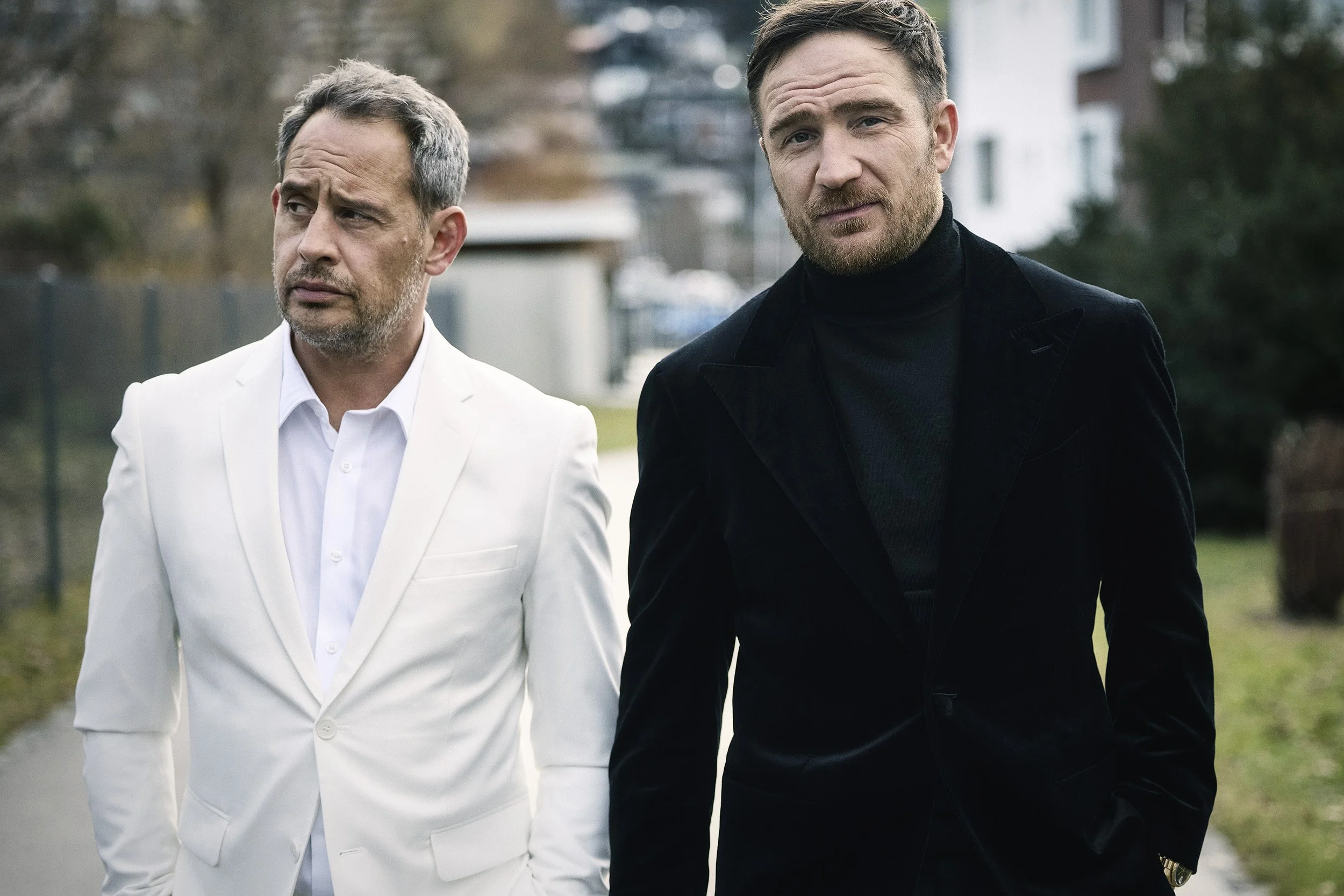 Allplast Shooting mit Moritz Bleibtreu und Frederik Lau