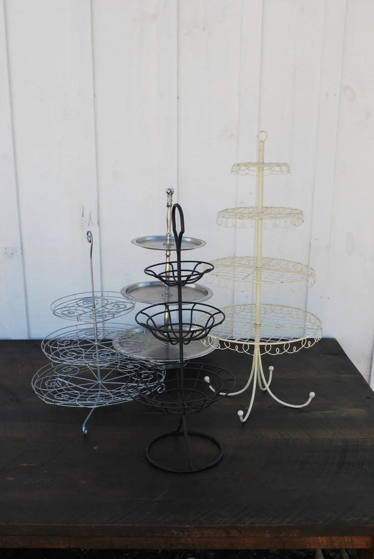 Dessert Stands $10, 6 available