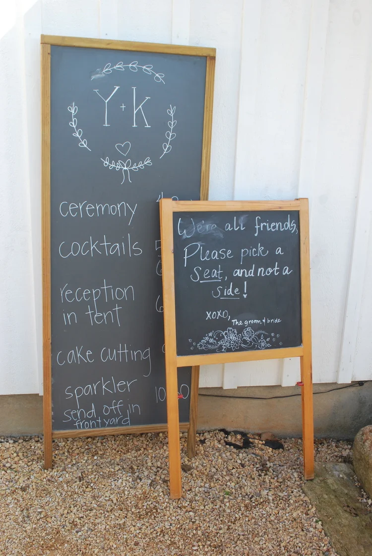Assorted Chalkboards $10, Medium - 1 available $20, Large - 2 available