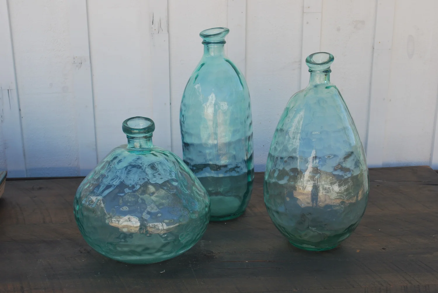 Large Hand Blown Vases $10 each, 3 available