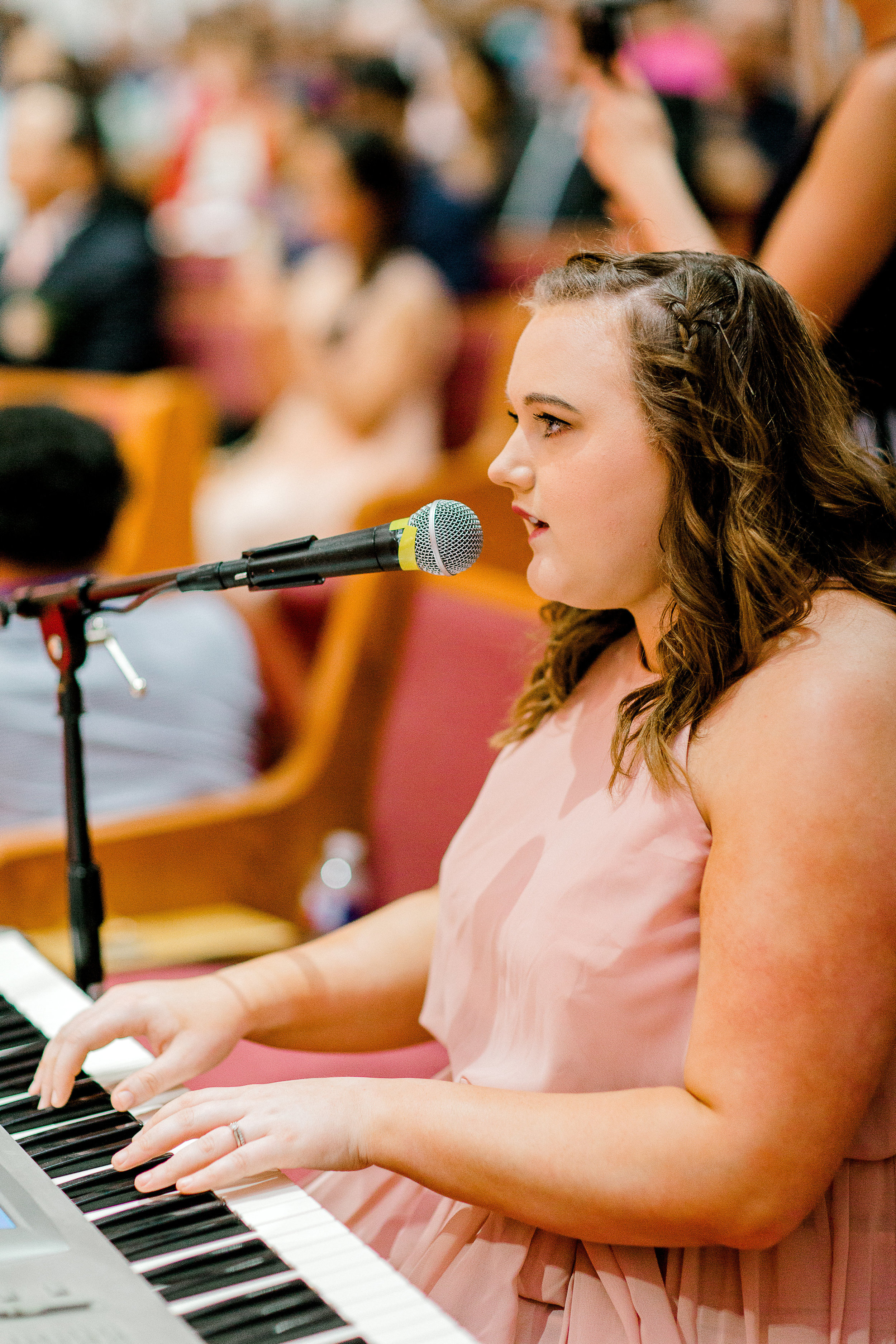I'm so thankful for my talented bridal party who led our worship. 