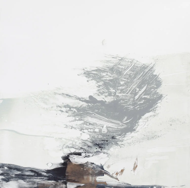 'Void burst' Mono print 56x54cm Work currently with North Coast Asylu