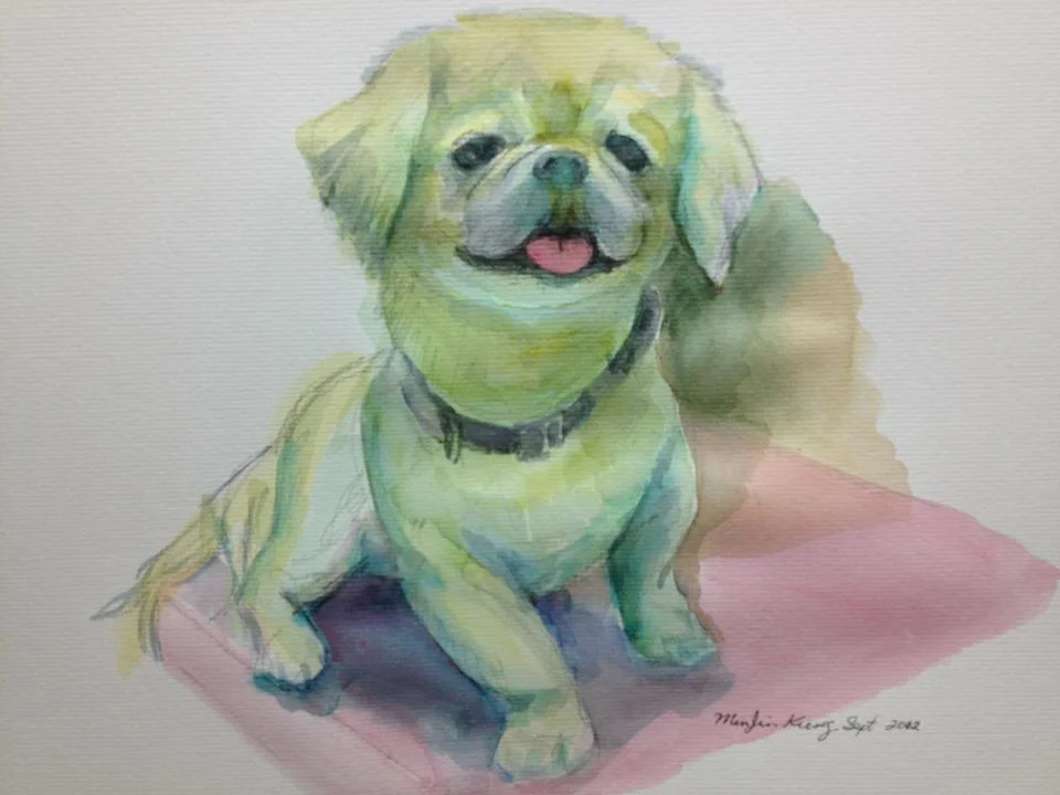 BJ watercolor 16x20