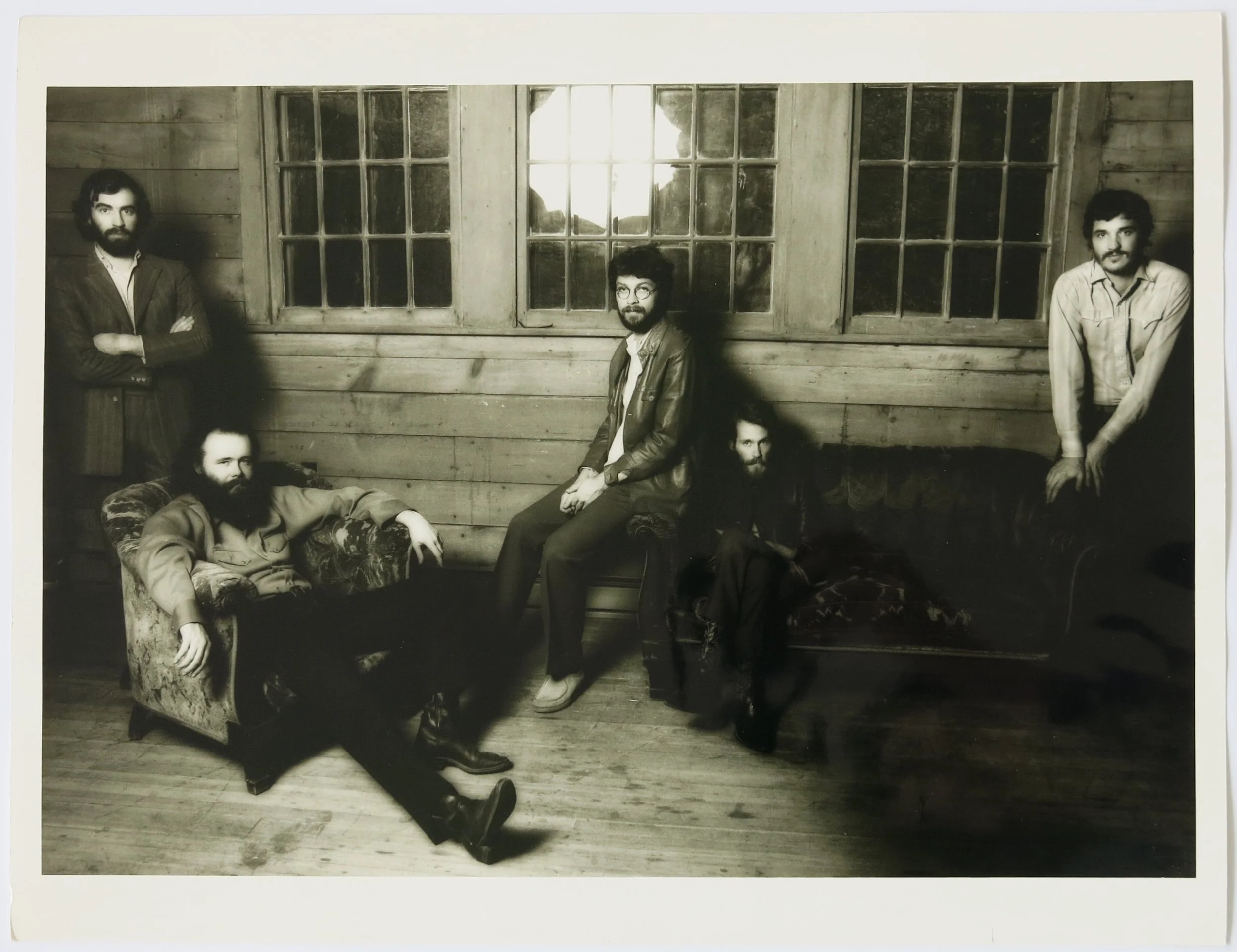 The Band's "Stage Fright" Album Art 