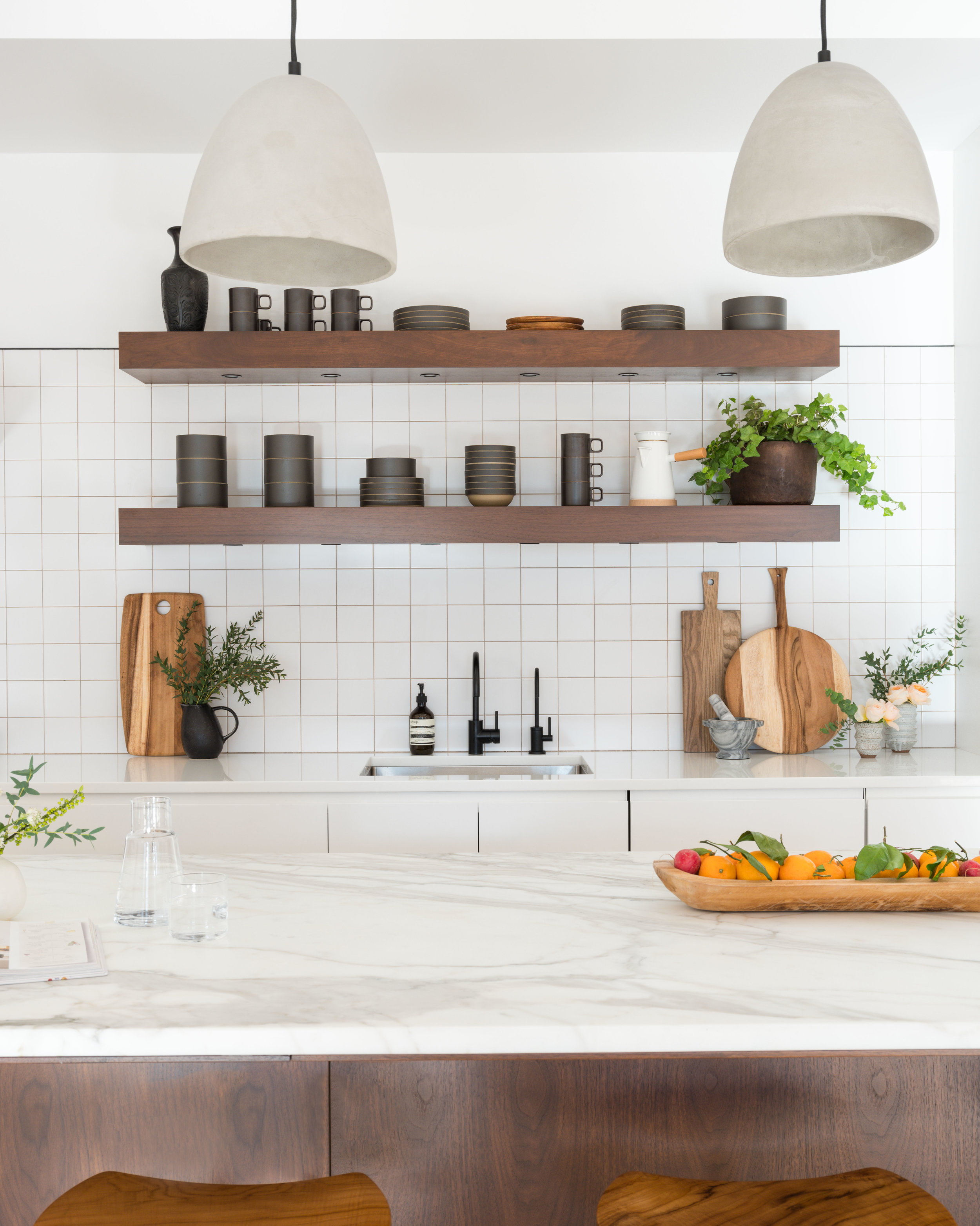We equipped our Soho loft with a water filtration system from California Faucets