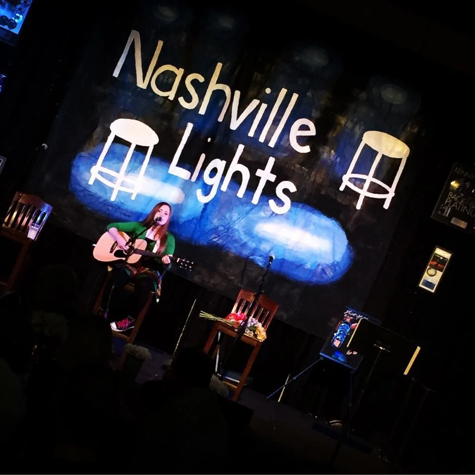 Mikayla performed at the Nashville Lights in 2015