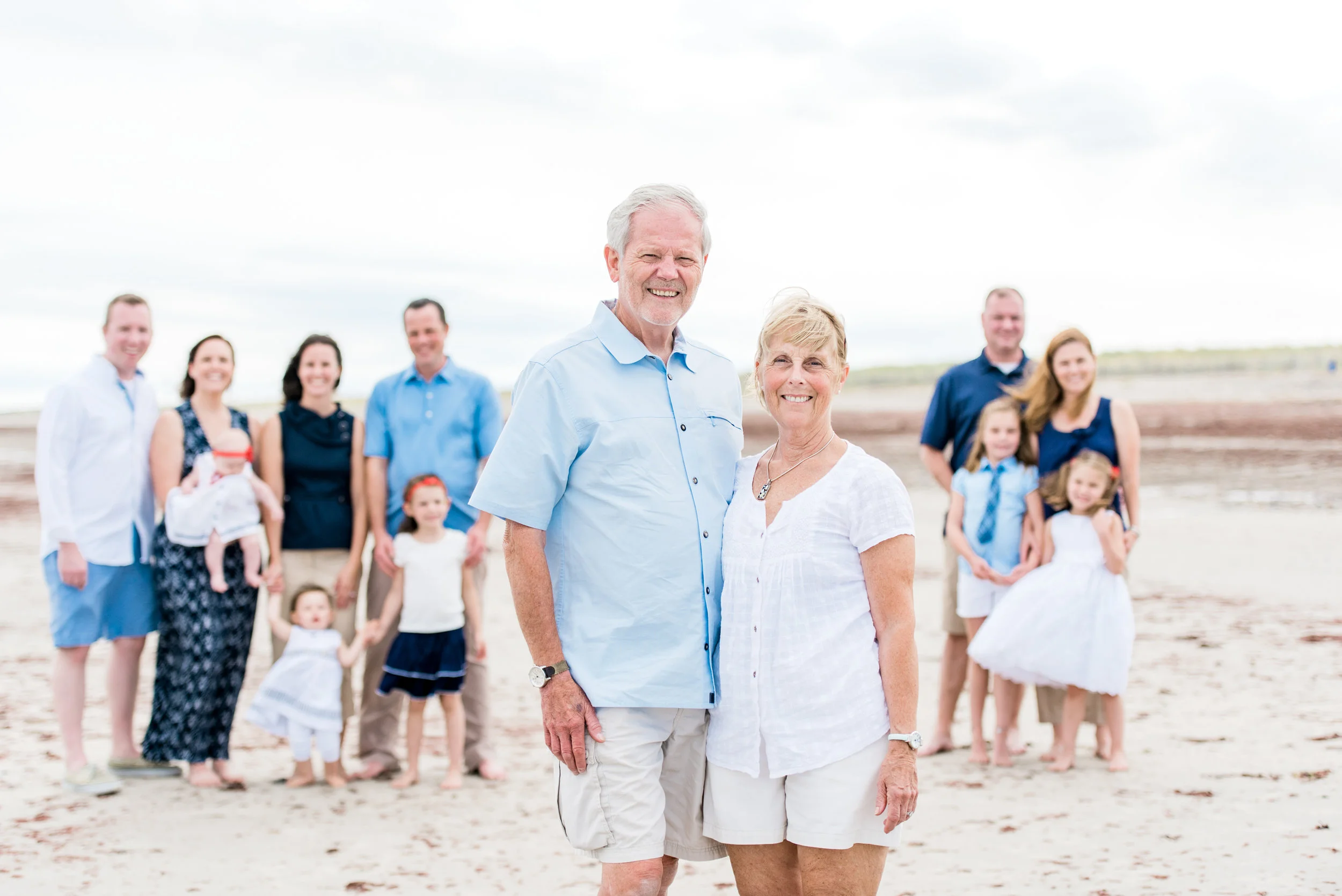 Howes-Benway Family Session // Duxbury Beach, MA