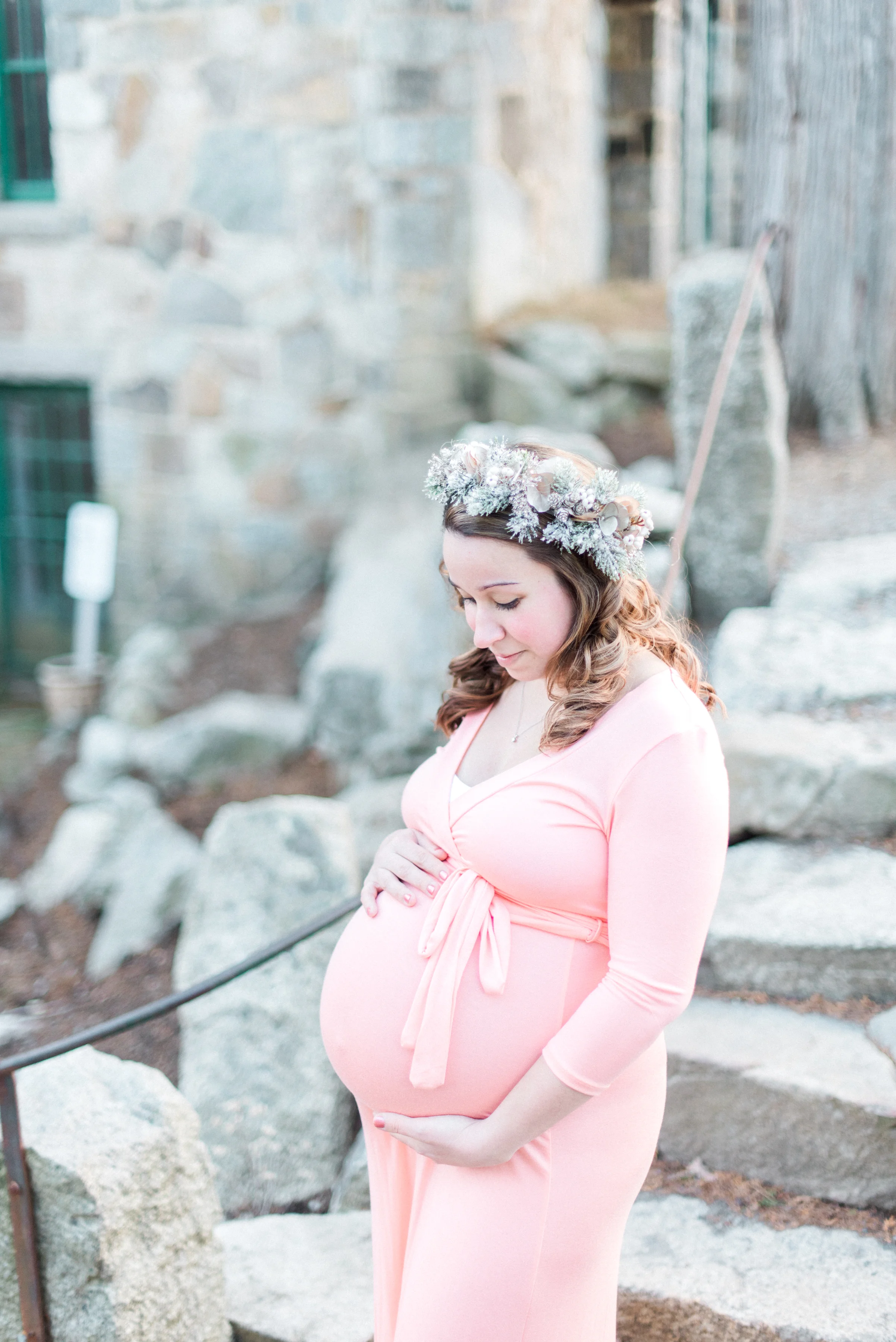 Desirae and Jeff // Borderland State Park Maternity Session