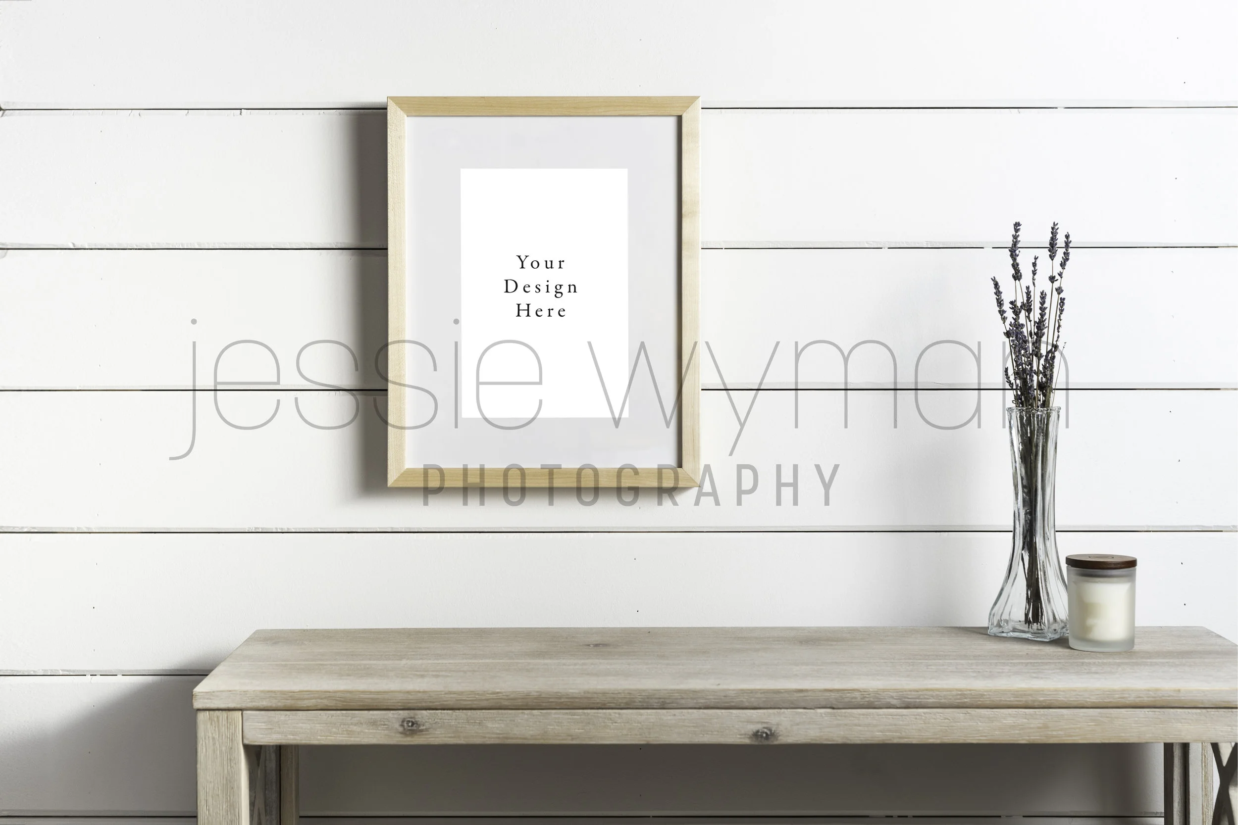 Natural Frame PSD Mockup