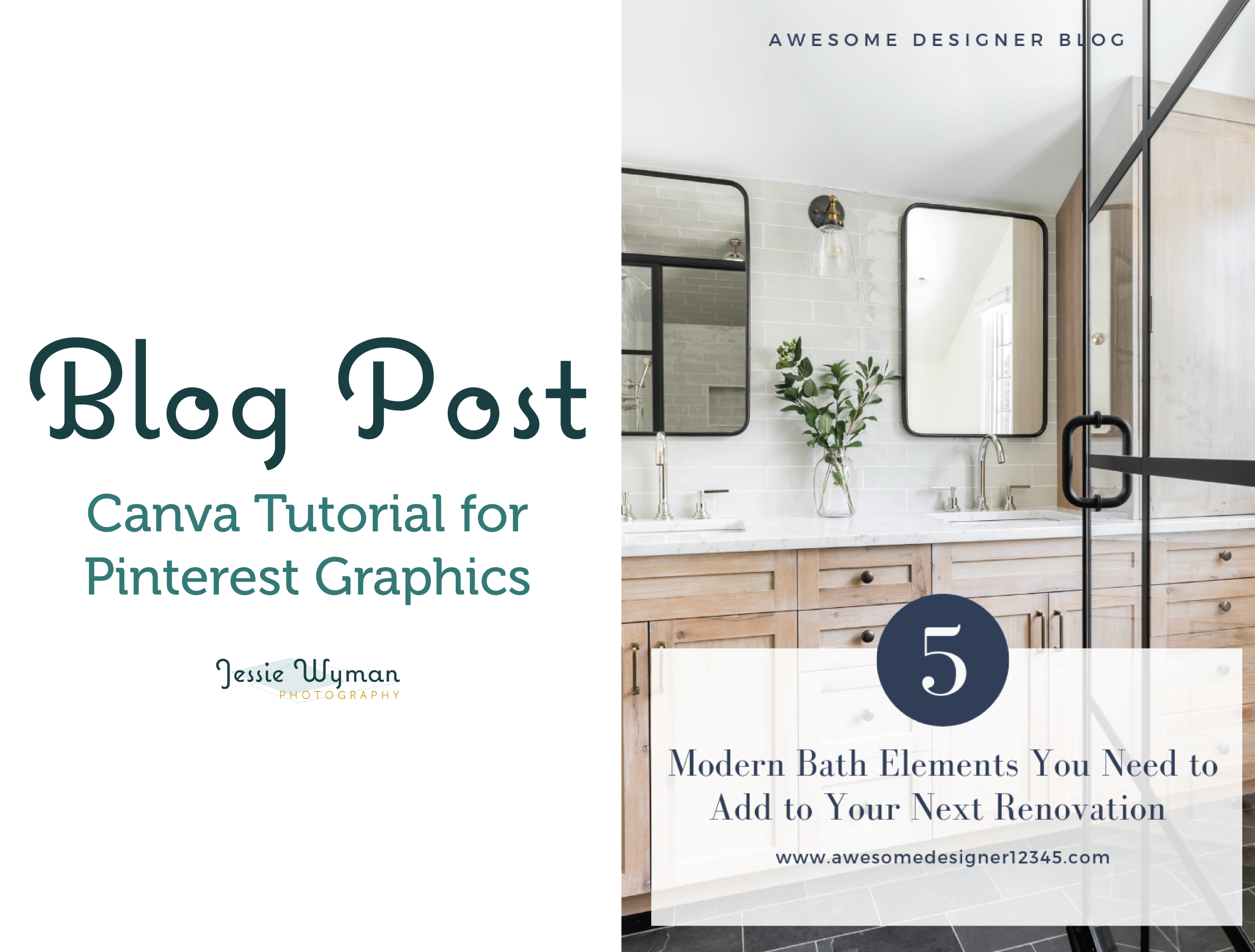 Creating a Pinterest Graphic with Canva