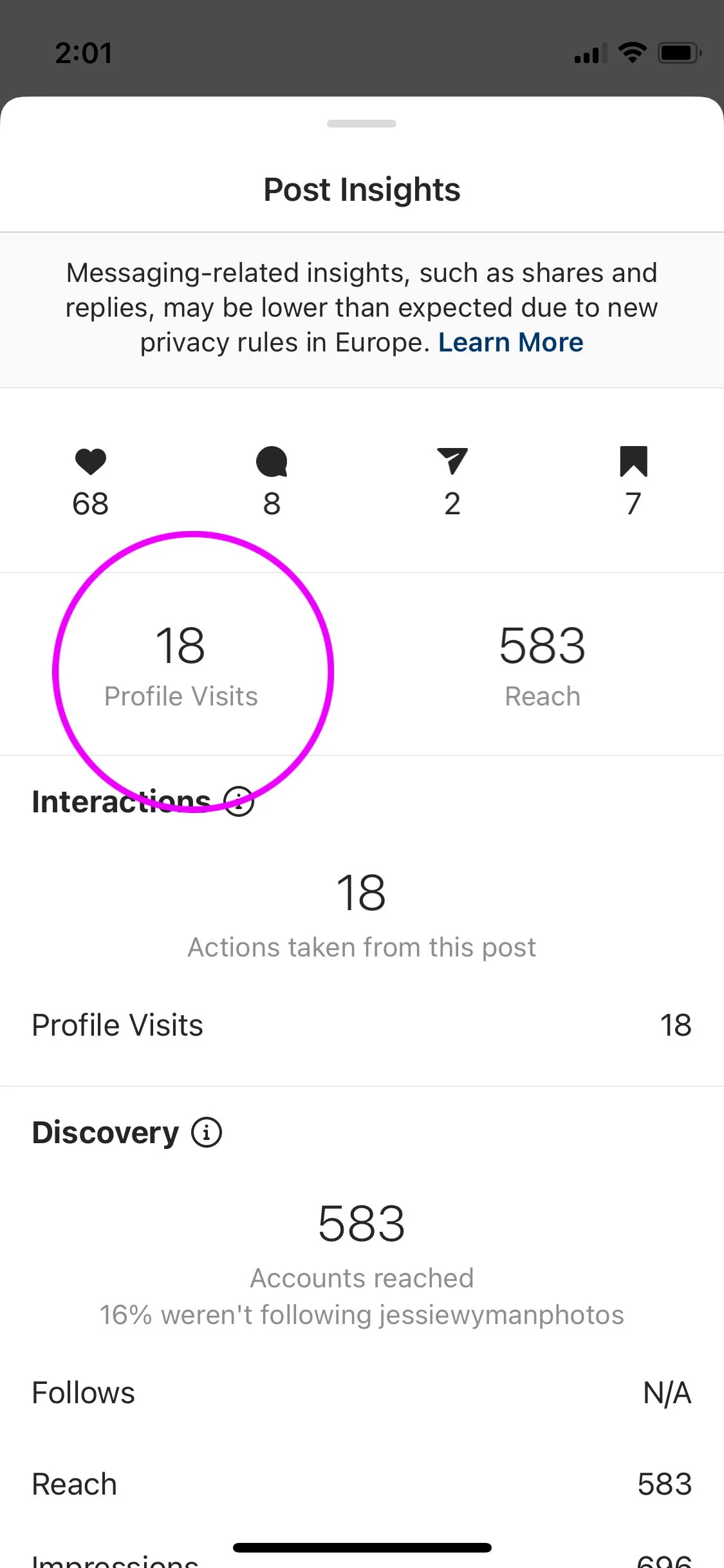 Ignore The Likes 3 Ig Insights You Need To Know Jessie Wyman Photography