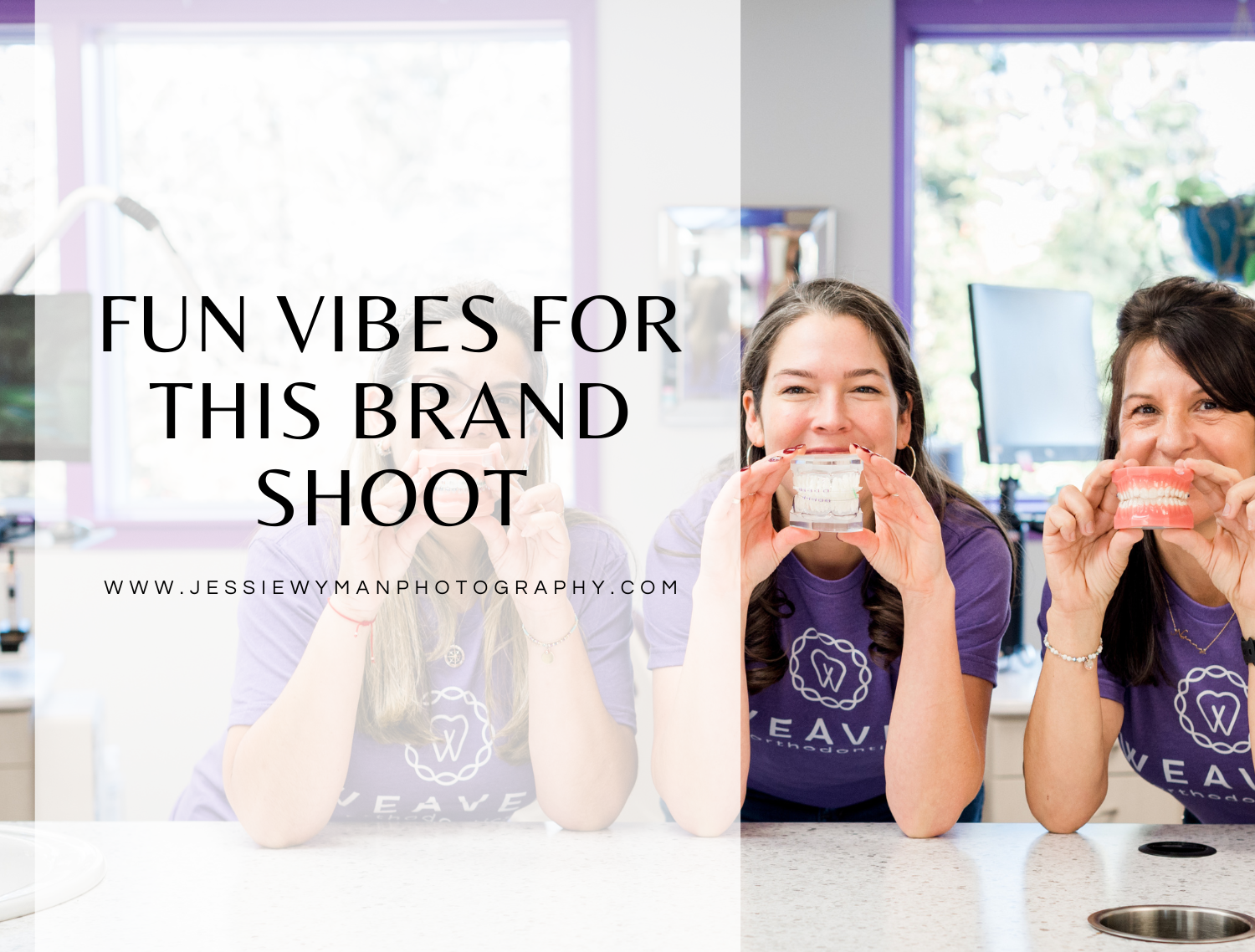 Fun Vibes for this Brand Shoot
