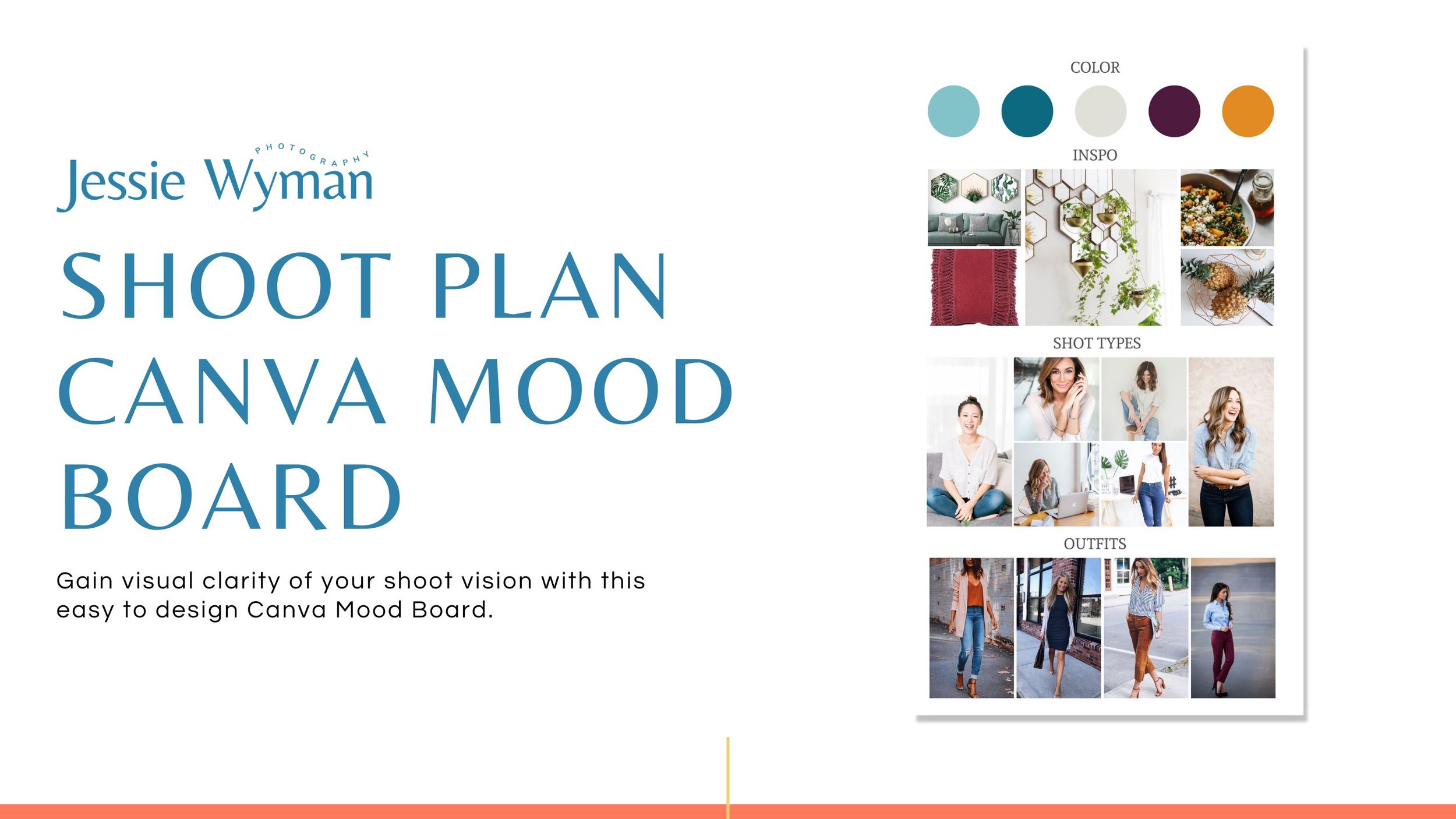 Shoot Plan Canva Mood Board