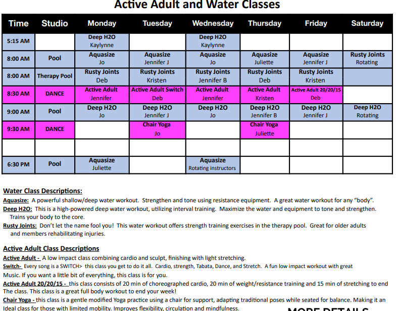 Group fitness classes cache valley logan utah