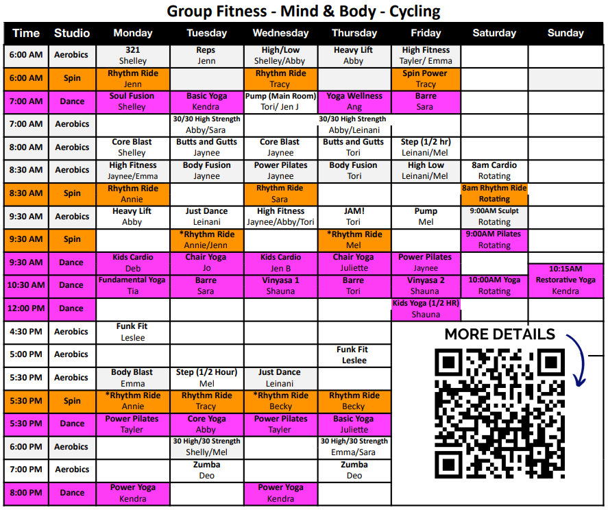 Group fitness classes cache valley logan utah