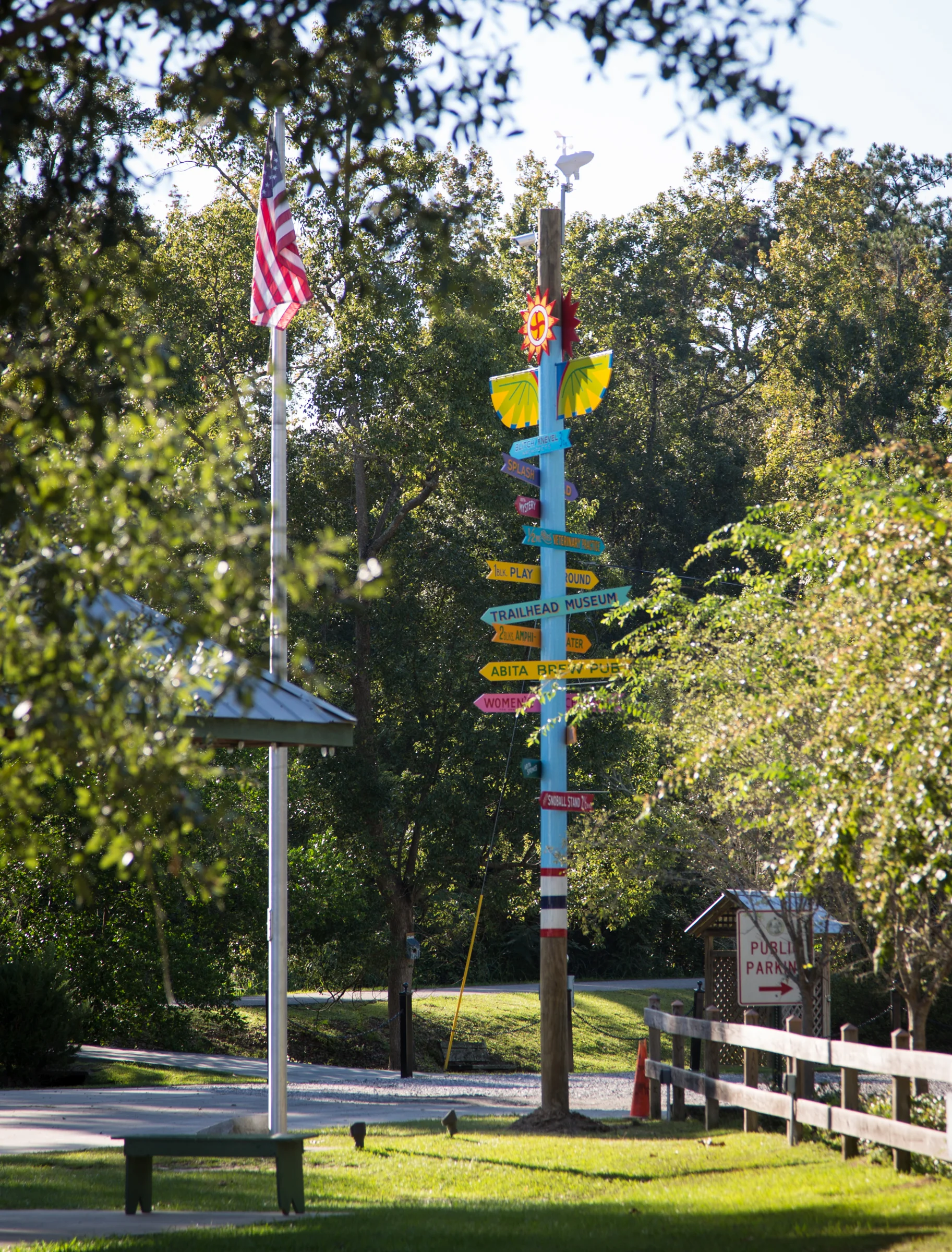 New bright colors in the Park