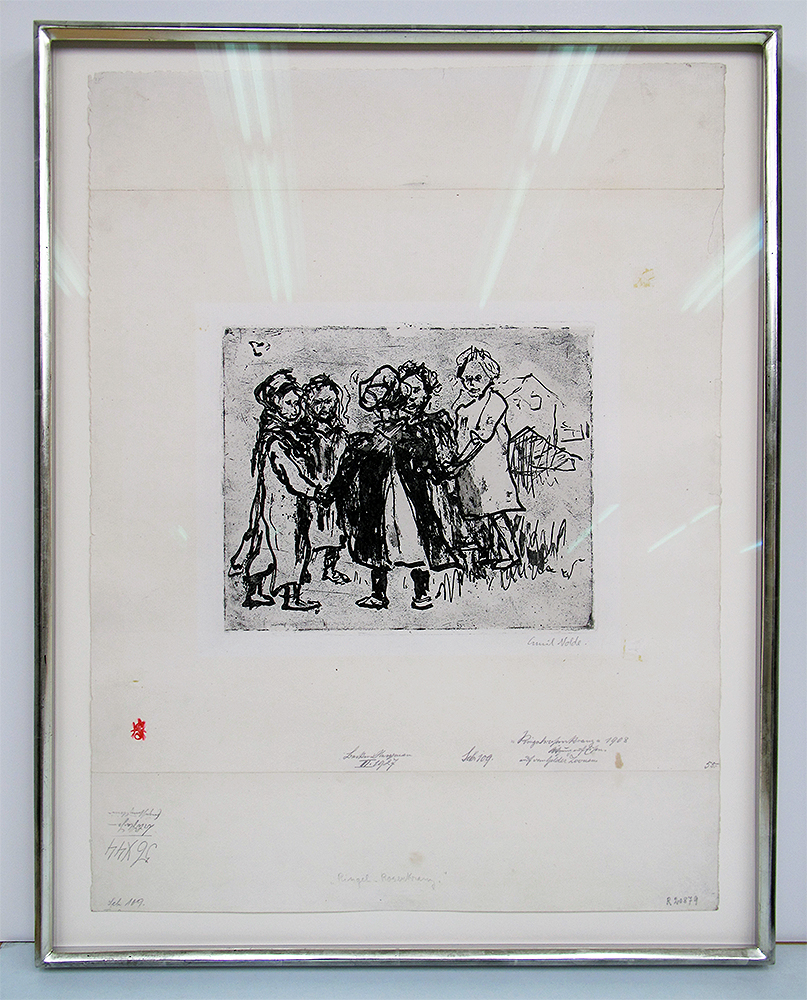 Emil Nolde print with 12k white gold frame.jpg