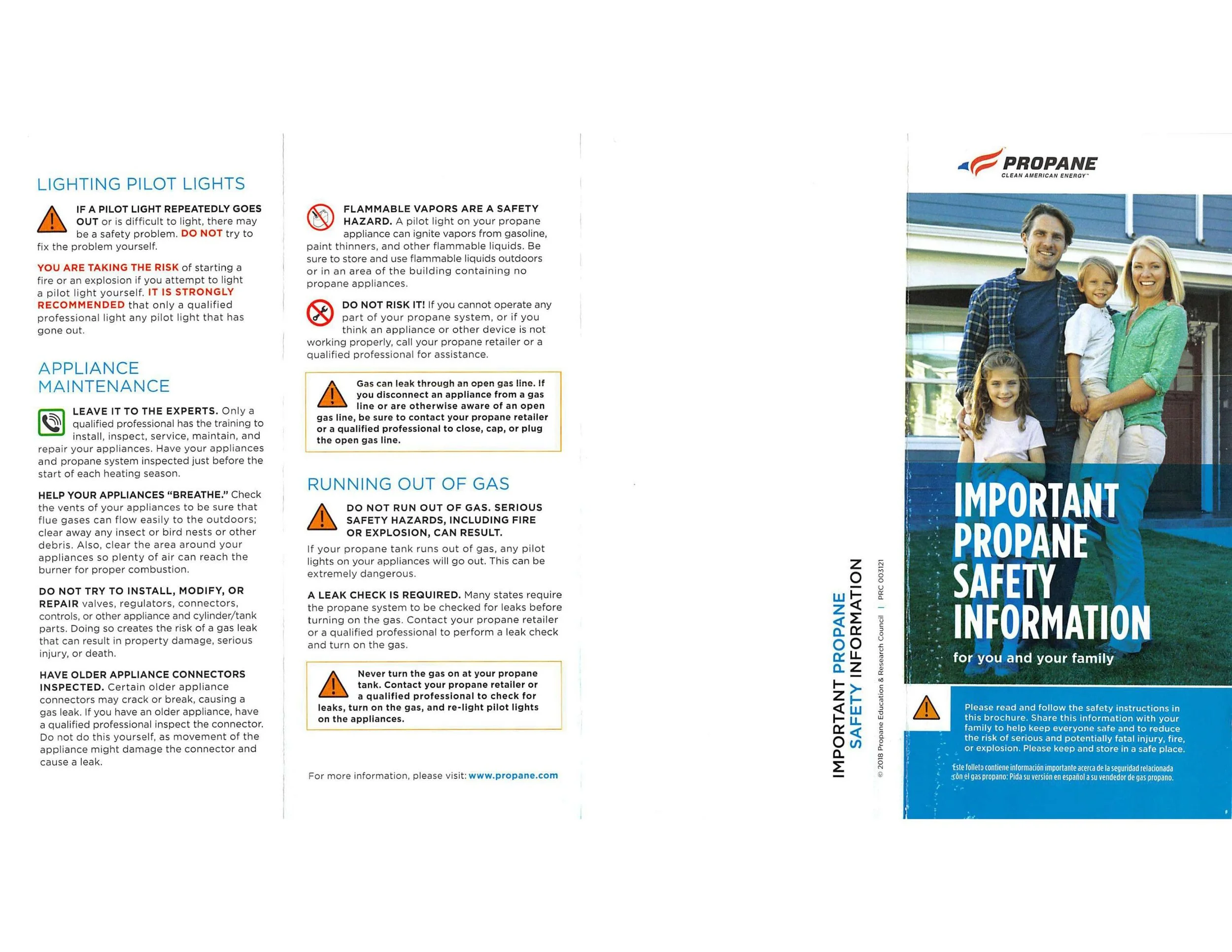 Gas System Check & Tank Lease Forms — Dibble Enterprises Gardner