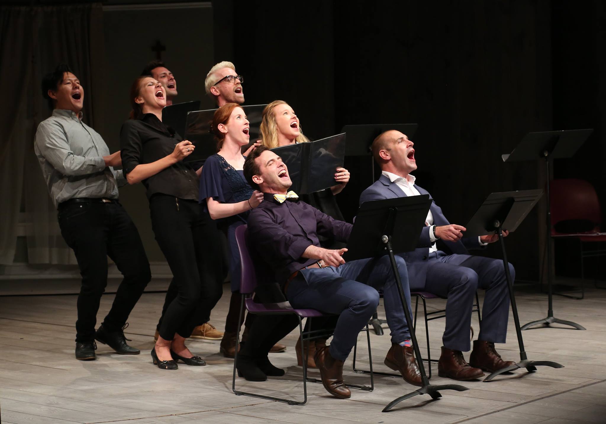 Fantasy Falls on Playwrights Horizons Mainstage, photo by Walter McBride