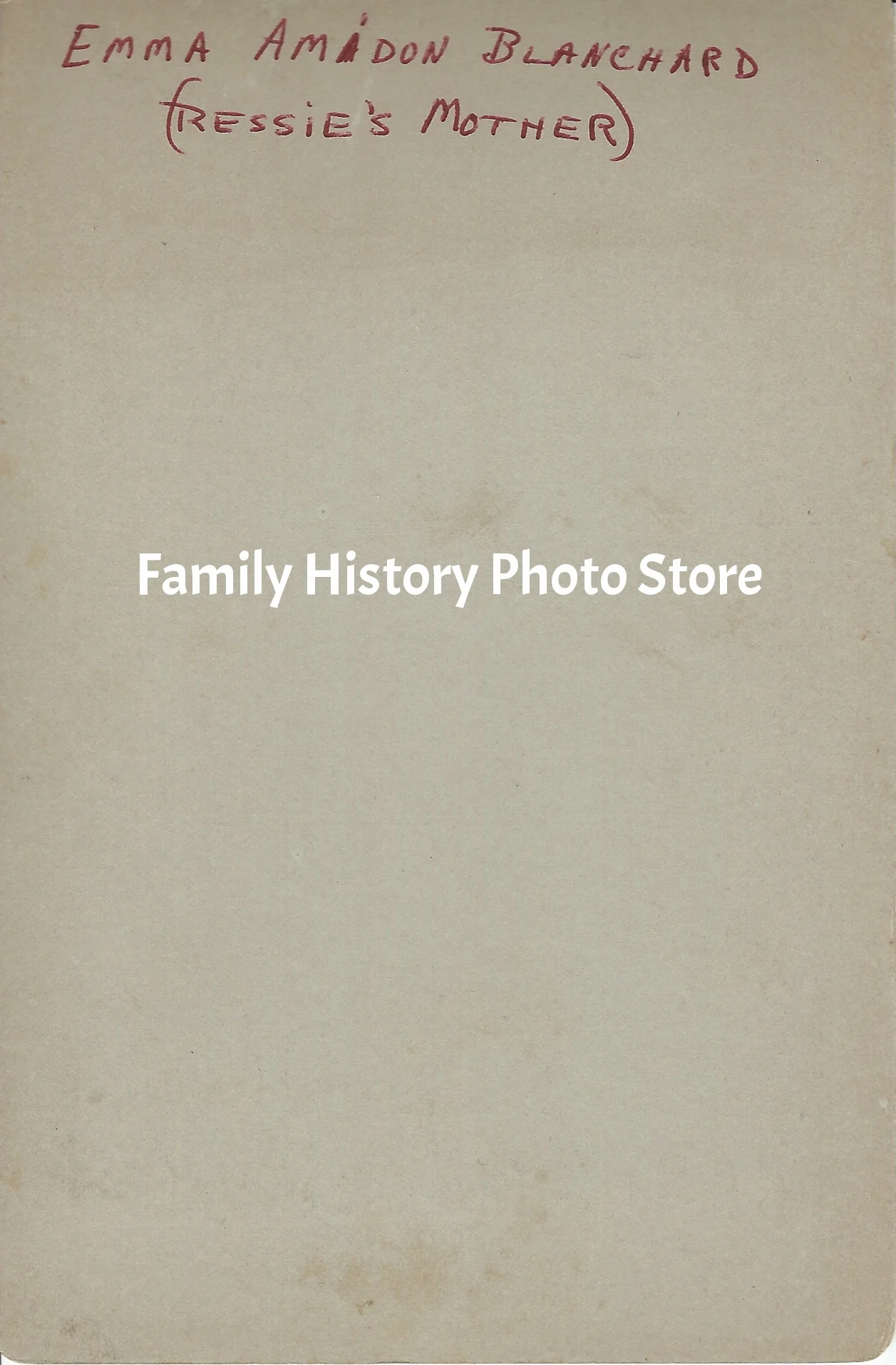 Emma Carrie (Amidon) Blanchard