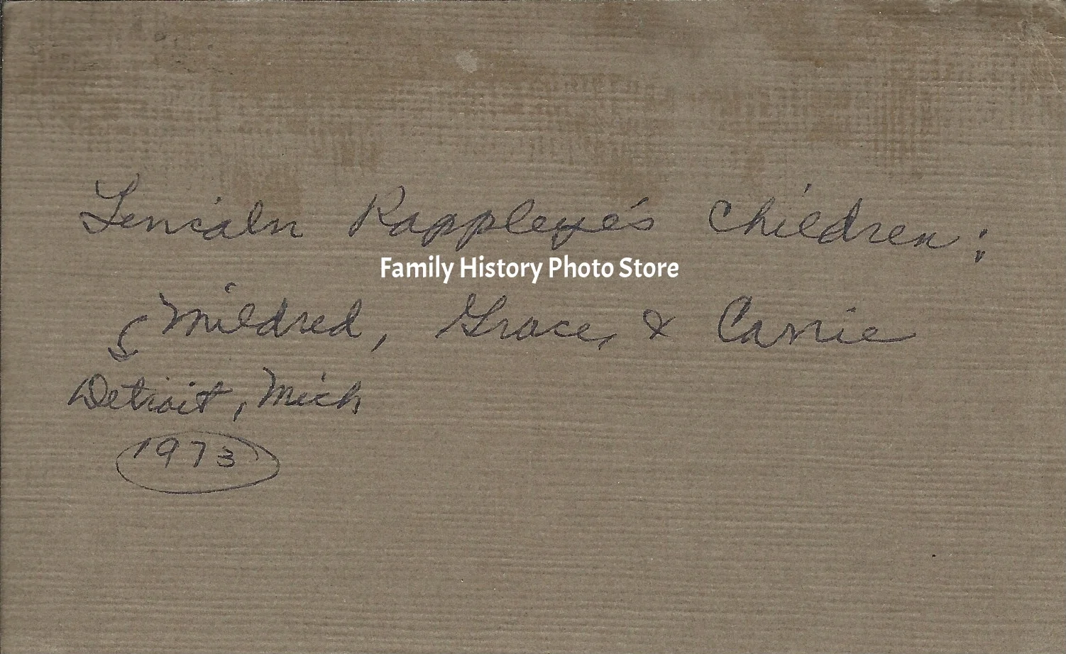 Grace (Rappleye) Bundy