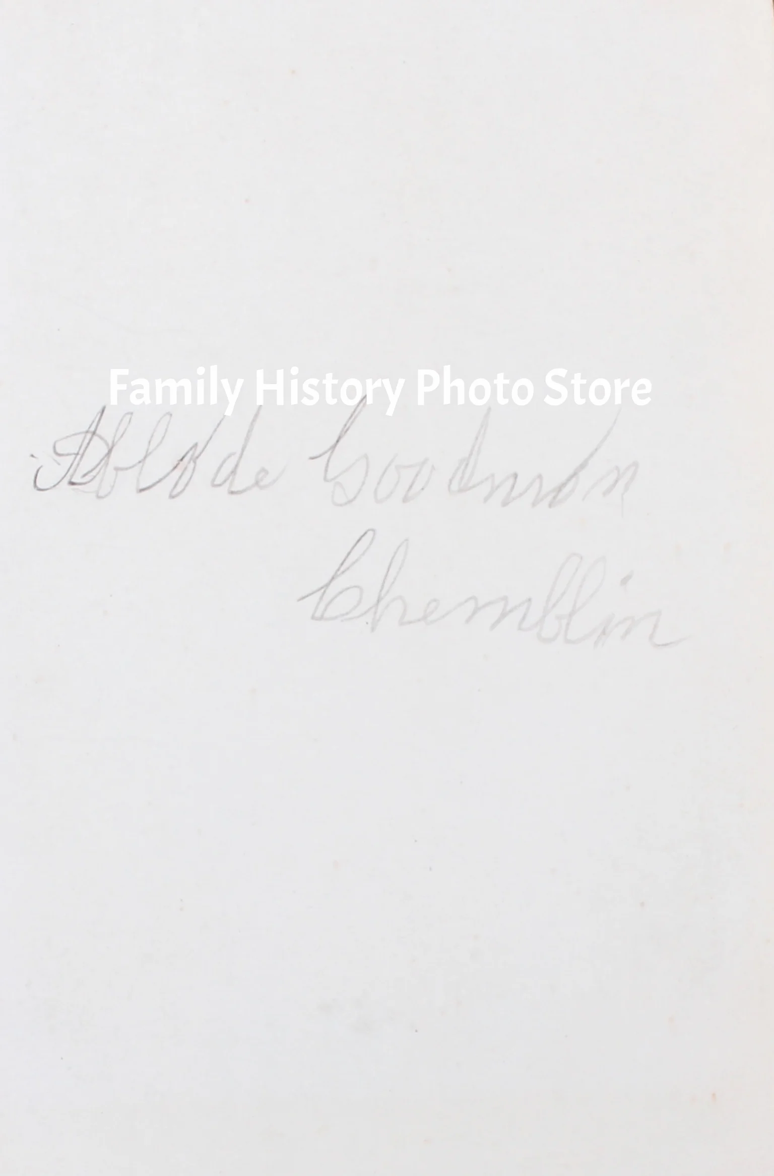 Adelaide E (Goodman) Chamberlain