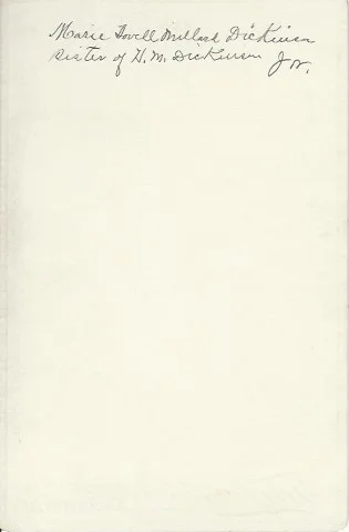 Marie Lovell Millard Dickinson