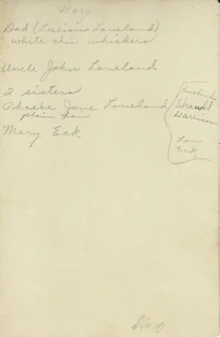 Mary Frances (Loveland) Eck