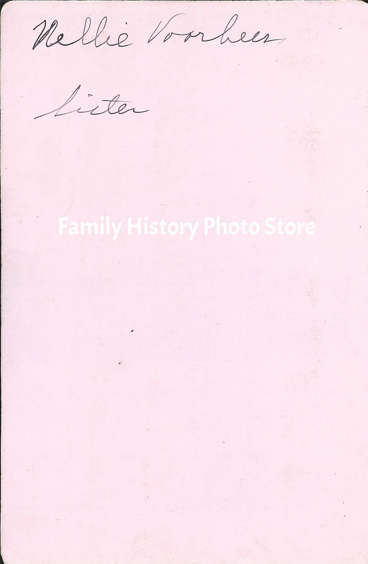 Nellie (Voorhees) Hutchison