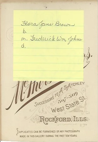 Flora Jane (Brown) Johns