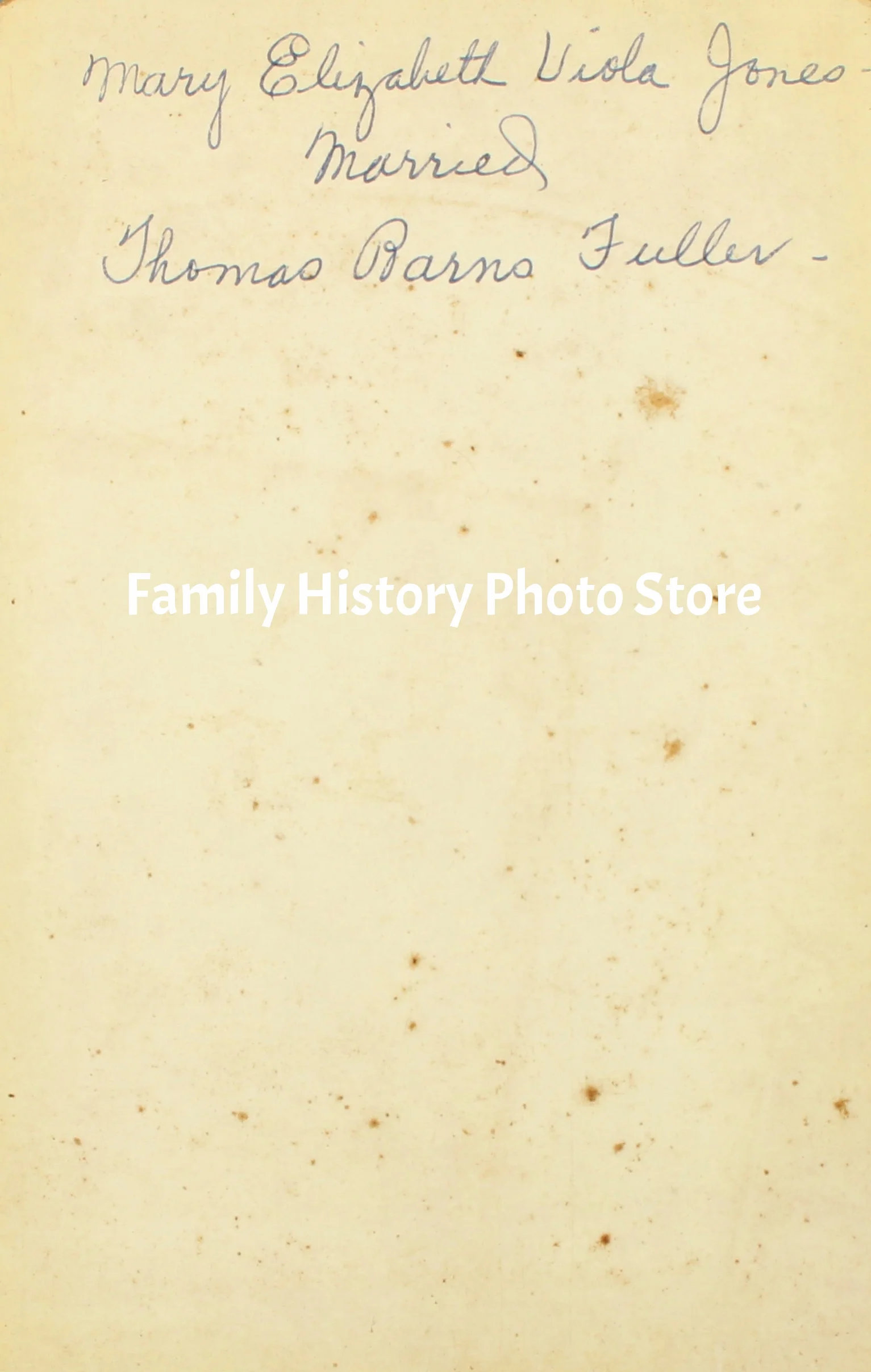 Mary Elizabeth Viola 'Mollie' (Jones) Fuller