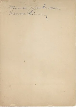 Minna 'Minnie' (Junkerman) Kinney