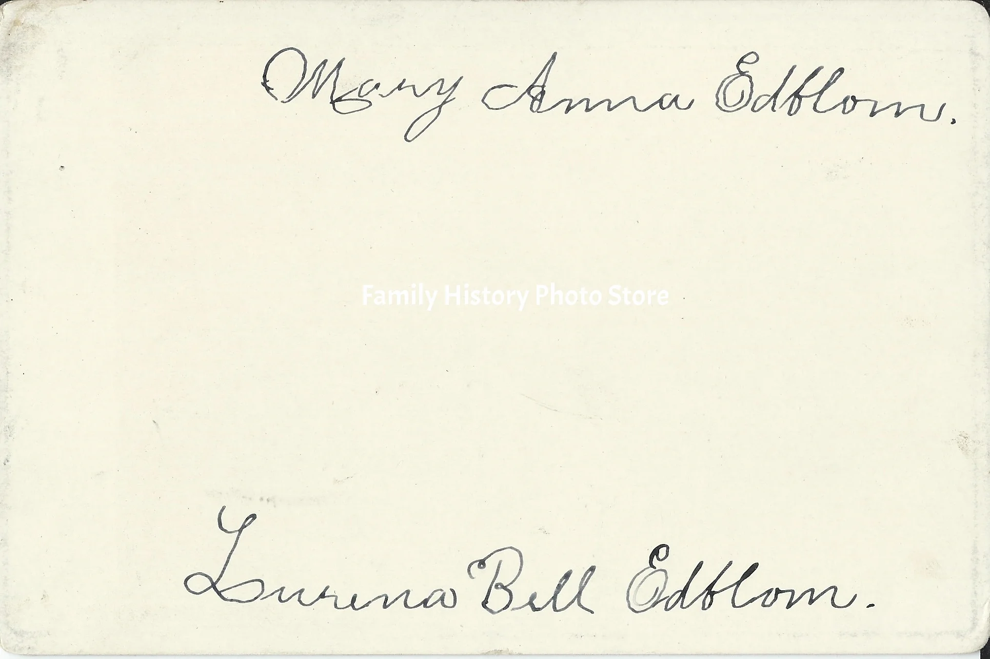 Lurena Bell (Edblom) Martsching