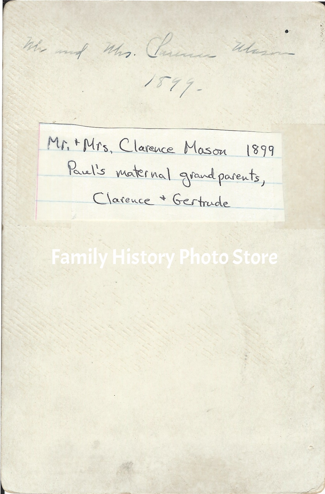 Gertrude (Mankletow) Mason