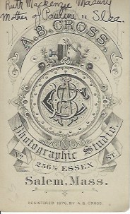 Ruth J (MacKenzie) Masury