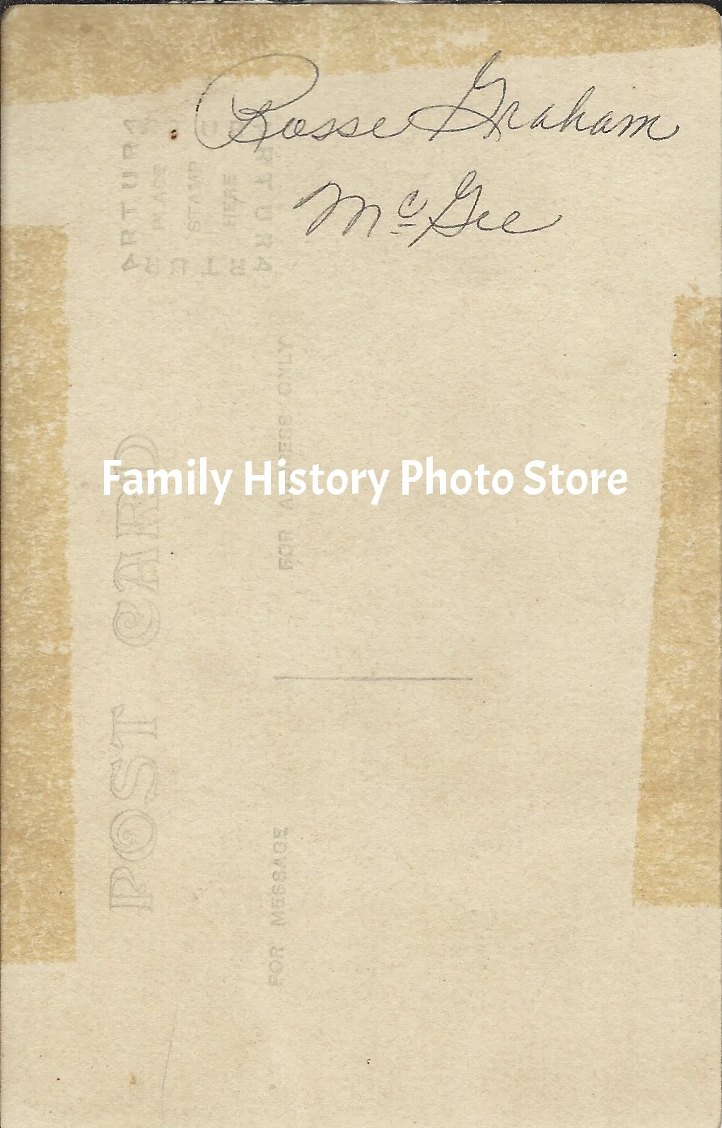 Rossie Ida (Graham) McGee