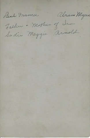 Frances Lucinda (Bowman) Myers