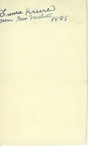 Emma (Kruse) Nesbitt