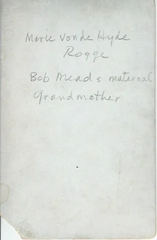 Marie B (Von De Hyde) Rogge