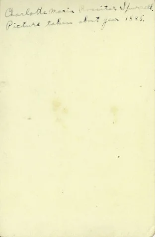 Charlotte Maria (Rossiter) Spurrell