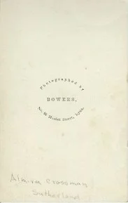 Almira C (Crossman) Sutherland