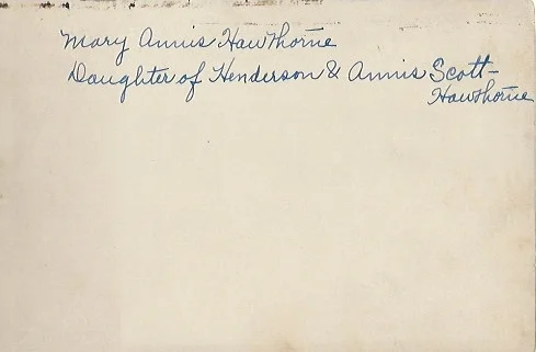 Mary Annis (Hawthorne) Thompson