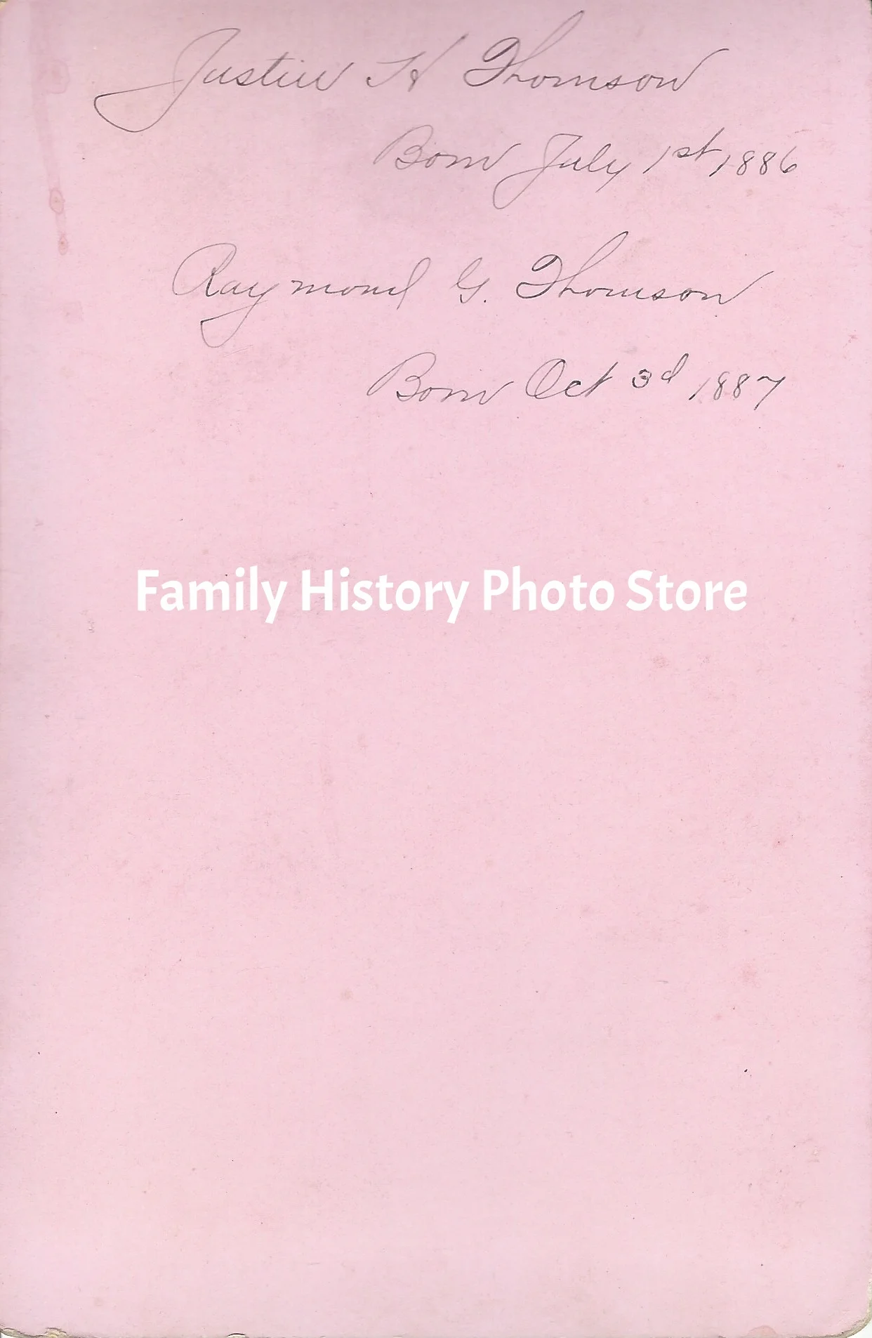 Justin Haley Thomson